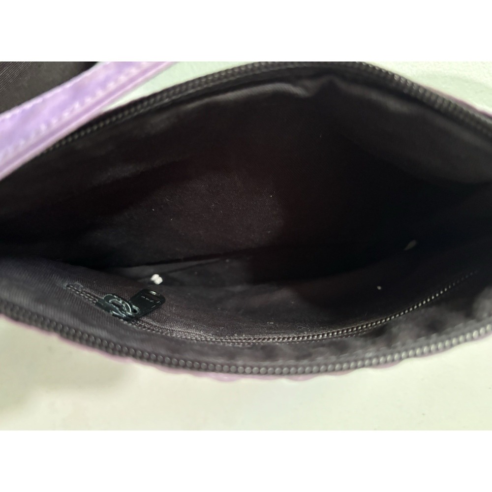 Vtg Kate Spade Nylon Purple Lavender Shoulder Bag - Picture 4 of 4